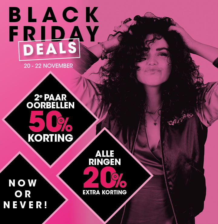 oorbellen en ringen black friday deal