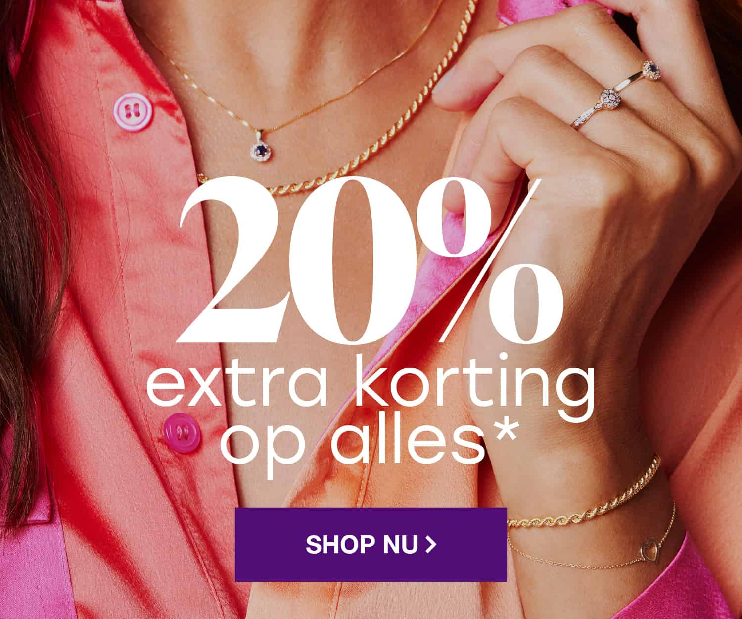 20% extra korting op alles