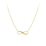 9 Karaat infinity ketting