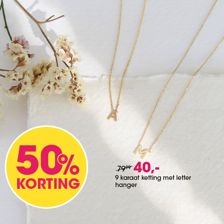 9 karaat ketting