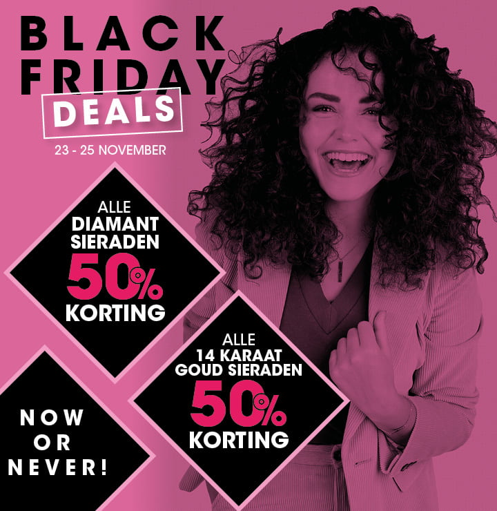 diamant en 14 karaat black friday deal