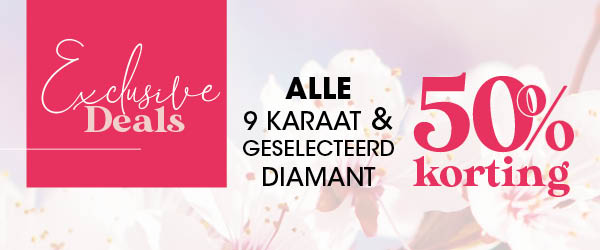 9 karaat en diamant actie