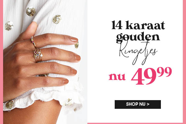 14 karaat gouden ringen