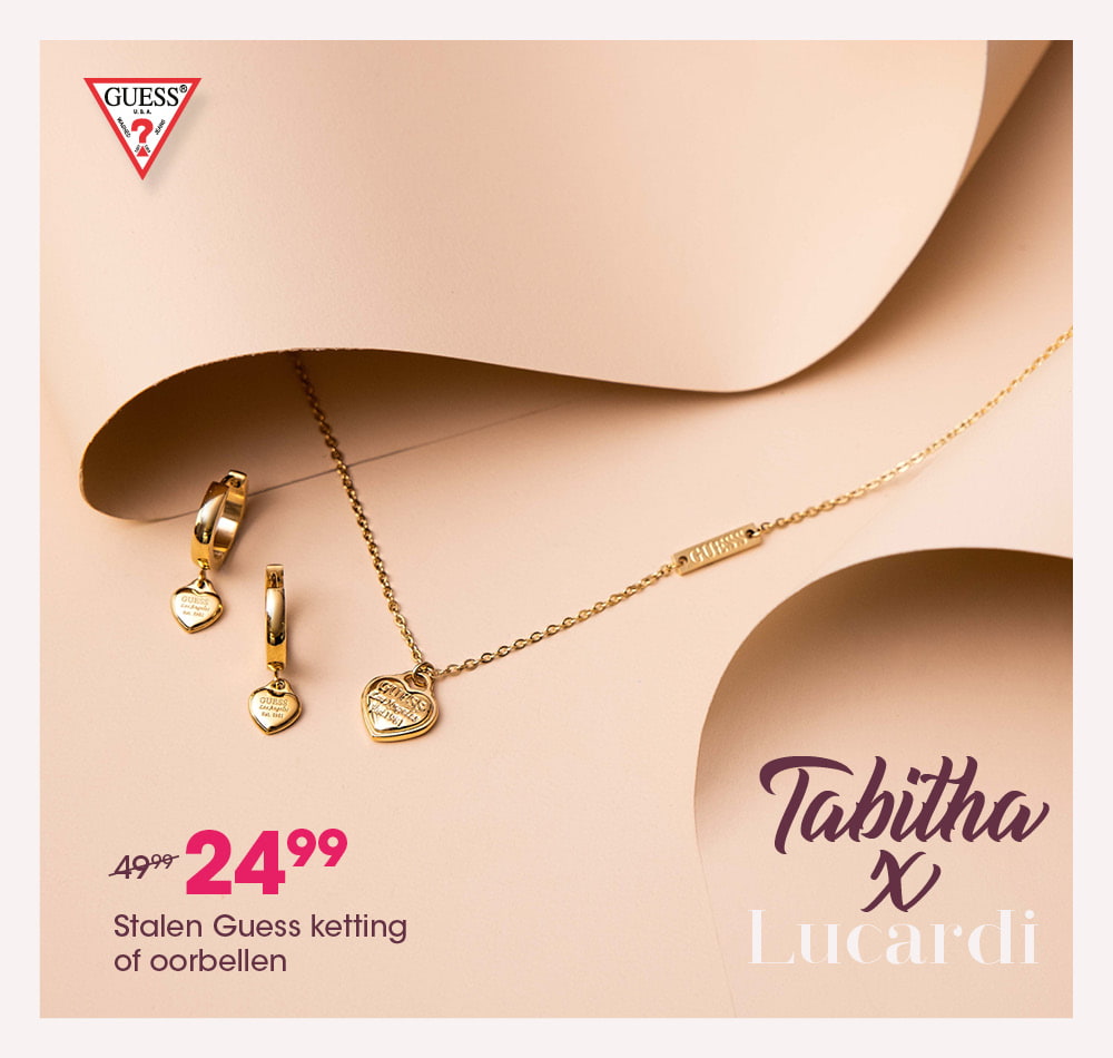 Tabitha goldplated sieraden hart