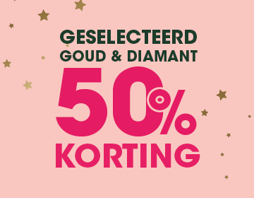 50% goud & diamant