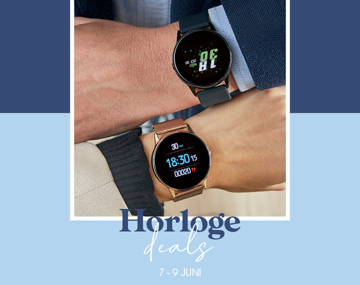 horloge deals actieblok