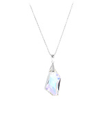 Zilveren ketting Swarovski kristal -20% extra korting