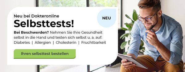 Neu bei Dokteronline: Selbsttests!