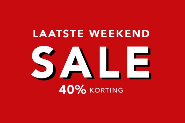 sale laatste weekend