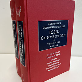 Schreuer's Commentary on the ICSID Convention