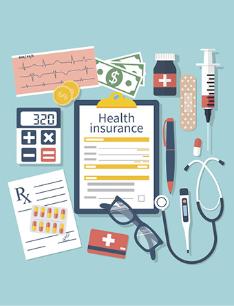 Don't forget to arrange your health insurance