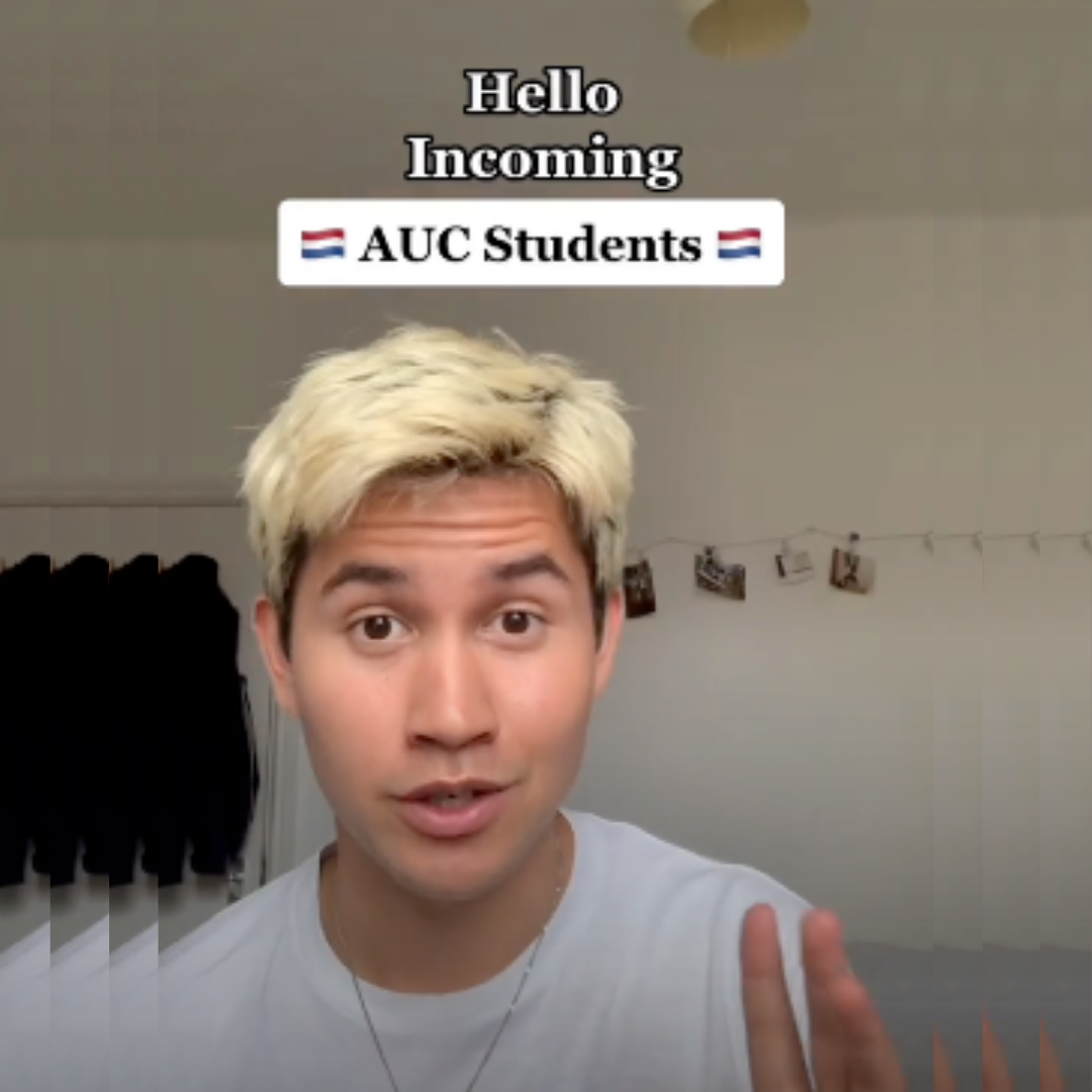 Watch AUC student's tips & ticks on TikTok