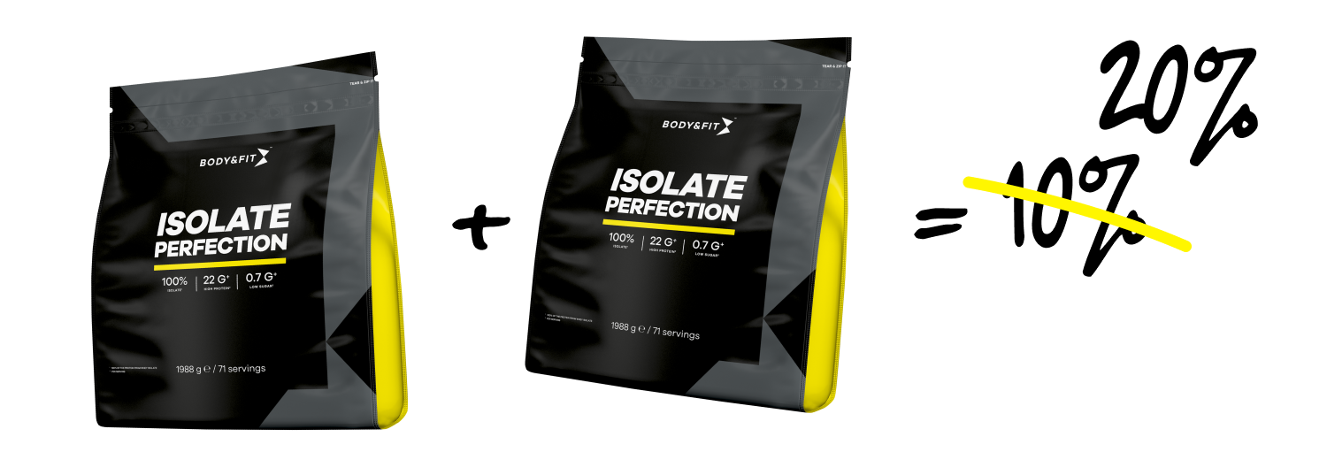 20% korting op Isolate Perfection