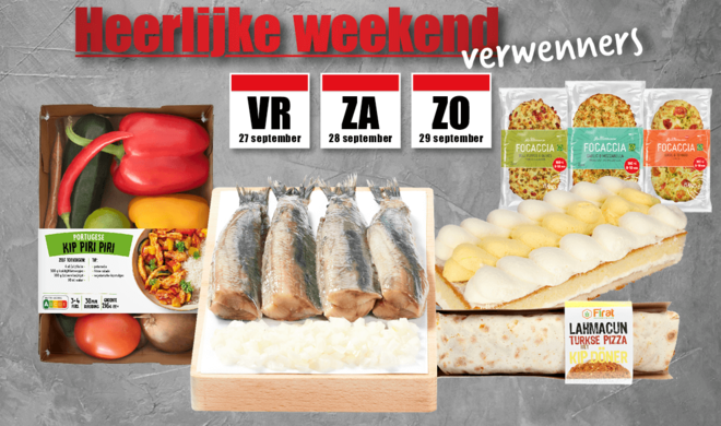 Heerlijke Weekendverwenners!