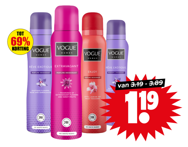 Vogue deodorant