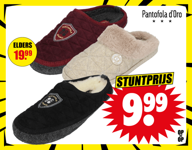 Pantofola d’Oro pantoffels