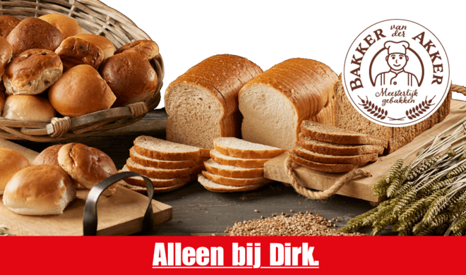 Topkwaliteit brood van Bakker van der Akker