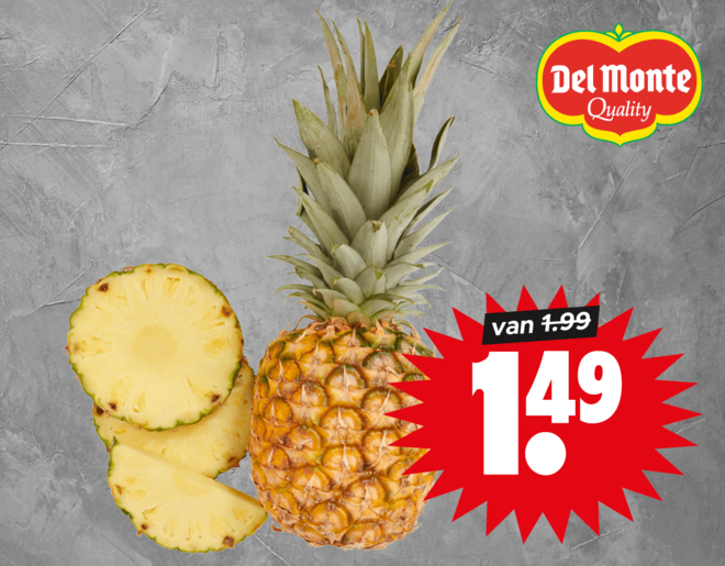 Del Monte ananas