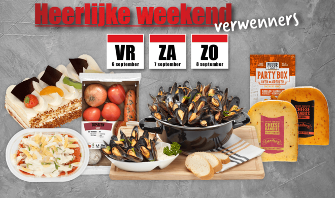 Heerlijke Weekendverwenners!