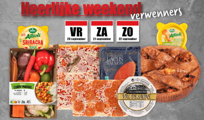 Heerlijke Weekendverwenners!