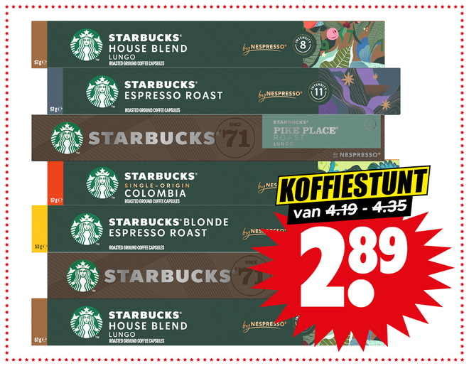 Starbucks koffiecups