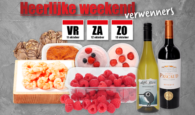 Heerlijke Weekendverwenners!