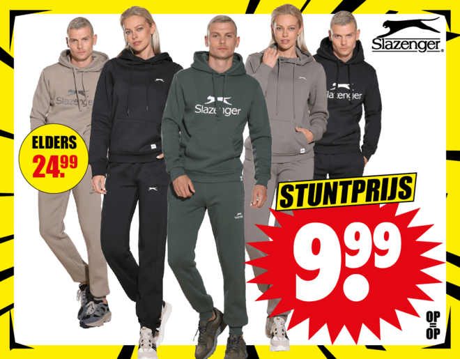 Slazenger hoodie of joggingbroek