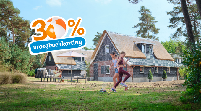 Zomervakantie met 30% vroegboekkorting