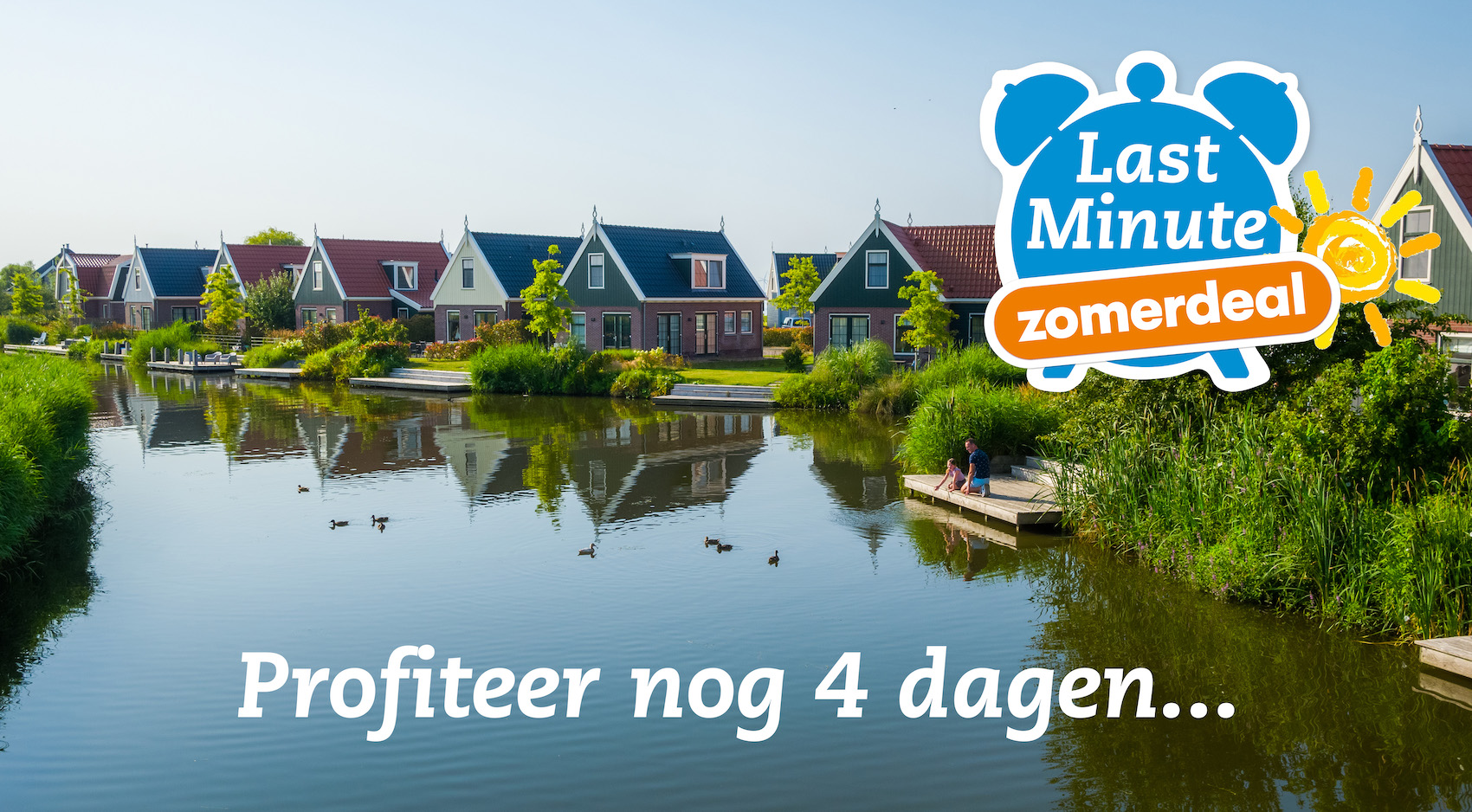 Nu nog tot 20% korting tijdens de Last Minute Zomerdeal!