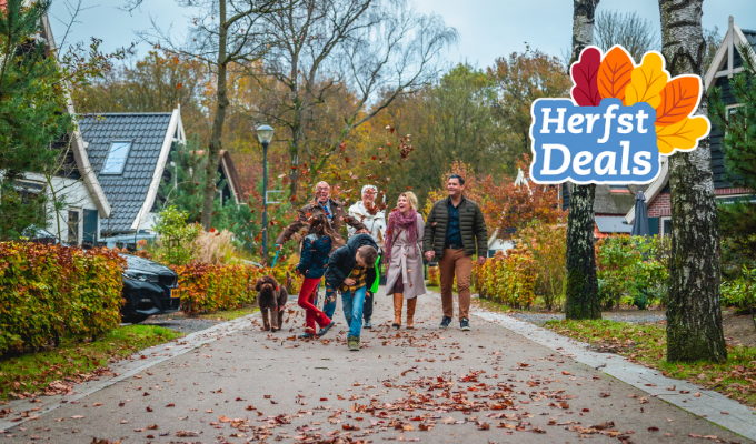 De herfstdeals zijn er weer! 20% korting op jouw herfstvakantie