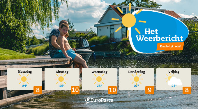 Volgende week: zon, zon en nog meer zon!