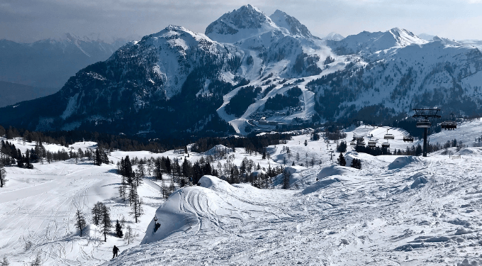 Stap op de ski's in het zonnige KarinthiÃ«