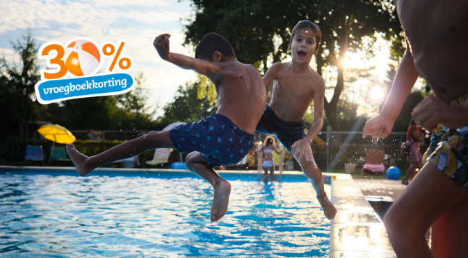 30% korting op je zomervakantie met het hele gezin