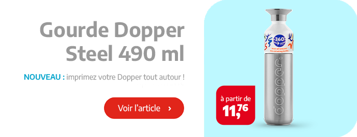 Gourde Dopper Steel 490 ml