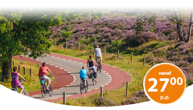 Fietsen of wandelen op de Veluwe