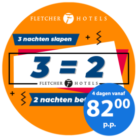 3=2 Hotelactie