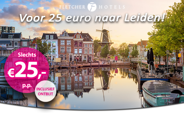 Fletcher Leiden 25 euro deal