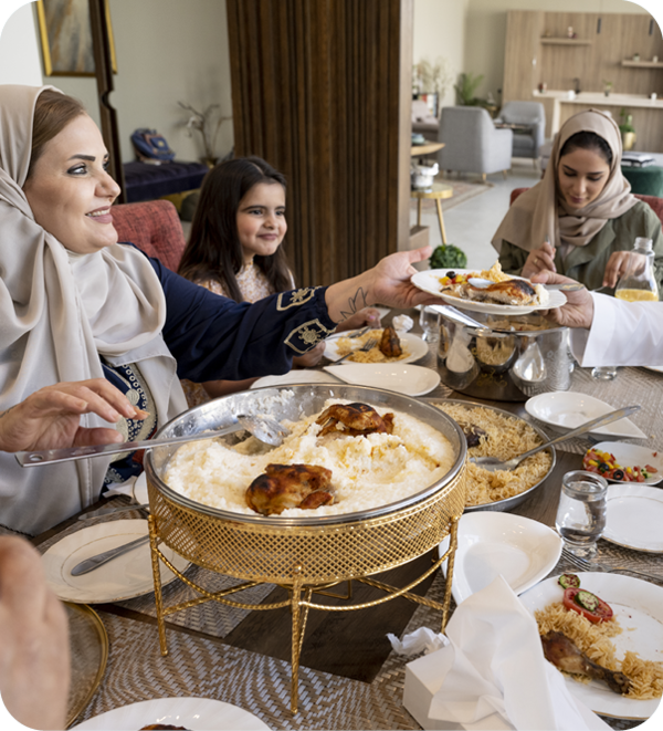 Gezonde maaltijd tijdens de ramadan