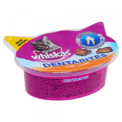 Whiskas dentabites, per stuk 1.59, nu 3 voor 4.09