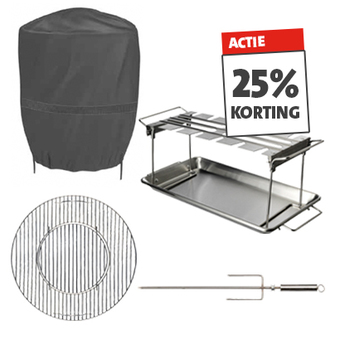 Alle Intratuin barbecueaccessoires Zolang de voorraad strekt Nú 25% korting