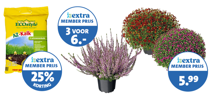 Ook deze week profiteren Extra members van Extra aanbiedingen.