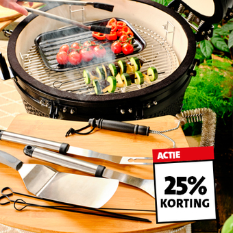  NU 25% korting op alle BBQ accessoires van Intratuin