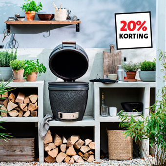 BBQ's-: 20% korting