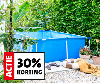 Nu 30% korting op alle BestWay zwembaden en jacuzzi's