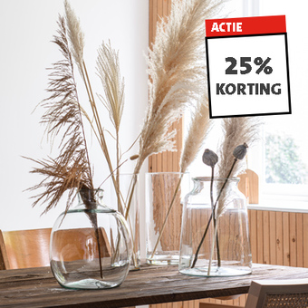 Glaswerk van Everydays: nu 25% korting