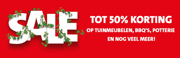 Sale: met kortingen die oplopen tot 50%