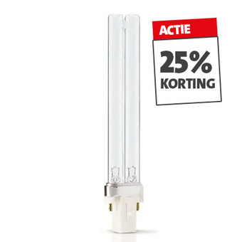 Philips UV-C vervangingslamp Eenvoudige oplossing tegen zweefalgen Diverse varianten Nú 25% korting