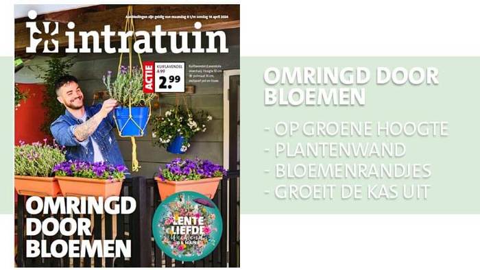 Lees ons magazine: omringd door bloemen