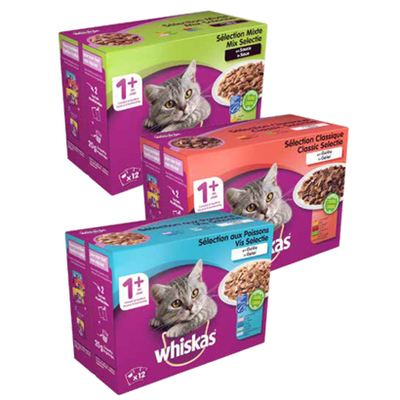 Whiskas Pouch multipack: N 3 voor 10.99