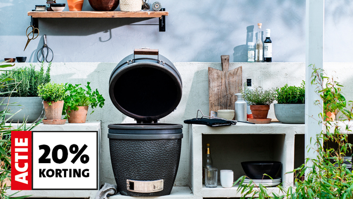 Shop bbq's met 20% korting